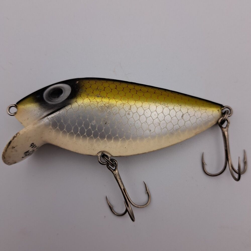 Vintage Storm ThinFin Crankbait Fishing Lure Shad Pattern Used